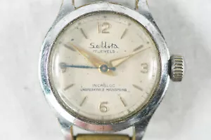Sellita Watch Swiss Women's Mechanical Wind Wristwatch, Calibre AS 1240 - Picture 1 of 4
