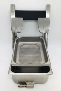 Hipac 111539 Edelstahl Urologie Abtropfschale mit Sieb - Bild 1 von 2