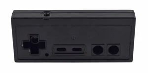 Nintendo NES-004 Controller Shell Replacement [Solid Black] - Picture 1 of 2