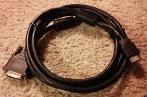 HDMI to DVI Cable Wire New Thick - Picture 1 of 2