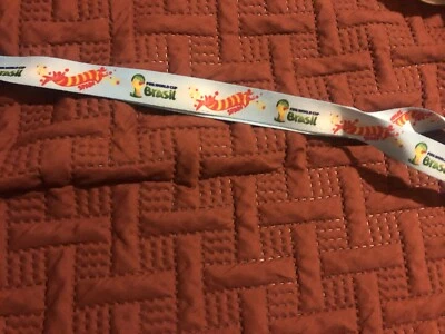 SPAIN ESPANA 2014 FIFA World Cup  LANYARD KEYCHAIN PASSHOLDER .. NEW - Image 1 of 4