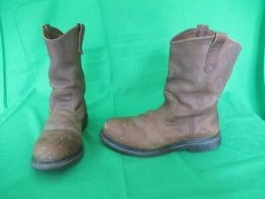 Botas de Trabajo Red Wing Pecos 2231 Cuero Puntera de Acero Para Hombre Talla 10 E2 Hechas en EE. UU. - Imagen 1 de 12