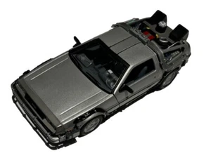 Welly 1:24 Delorean Time Machine Back to the Future Part 1 Diecast Model Car NIB - Picture 1 of 5