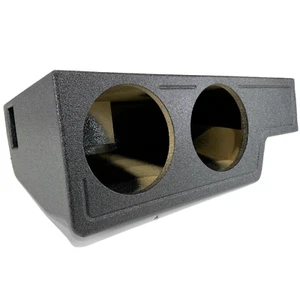 Sub Woofer Box Chevy Silverado 99-06 Ext Cab 2x8" Woofer Front Fire Ported - Picture 1 of 11