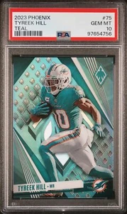 2023 Panini Phoenix #75 Tyreek Hill Teal /125 PSA 10 - Picture 1 of 2