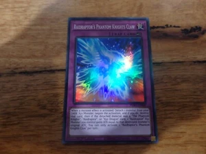Yugioh Raidraptor's Phantom Knights Claw PHRA-EN069 Super Rare 1st Edition - Picture 1 of 2