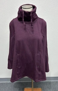UGG Pichot Poncho Pullover Port Heather Wine XS/S Extra Small NWT - Picture 1 of 6