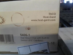 Taco 5406-1 Heat Gard Wall mount dial built in sensor - Picture 1 of 1