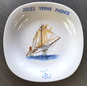 Jules Verne Phenix tiefer Porzellan Teller France Marine S.A. Veritable PF - Bild 1 von 4