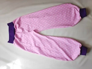 Pumphose zartes rosa mit weißen Sterne  handmade gefüttert/ungefüttert - Bild 1 von 4