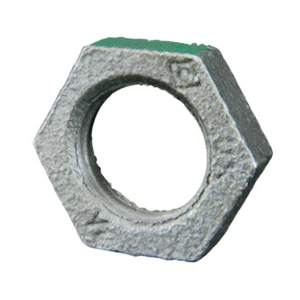 Black Malleable Iron Backnut BSPP - Picture 1 of 10