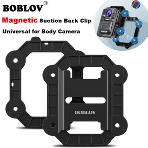 Body Camera Magnetic Suction Back Clip, Universal Magnet Mounts Stick to Clothes - Picture 1 of 21