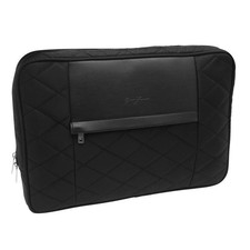 Gino Ferrari Siena Notebook Sleeve Laptop Bag  Tablet 16" Black Computer Case