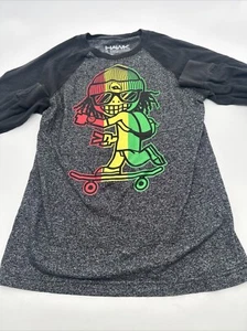 Tony Hawk Long Sleeve Shirt Youth Boy X-Large Graphic Print Logo Gray ..#19930 - Picture 1 of 7