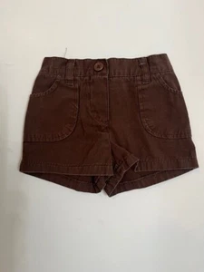 Pantalones cortos marrones para niña 12 meses - Imagen 1 de 2