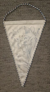 1. FC MAGDEBURG Europapokal-Sieger 1974, klein. 11 x 19 cm oft ORIGINAL SIGNIERT - Bild 1 von 2