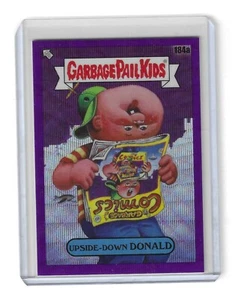 Upside-Down Donald 184a - 2022 Garbage Pail Kids Chrome Purple Refractor /250 - Picture 1 of 3