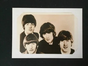 1966 THE BEATLES , CATHAY PACIFIC AIRWAYS PRINTED SIGNED CARD **(REPRODUCTION)** - Picture 1 of 6
