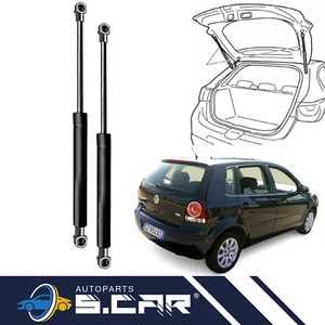 2x Molle A Gas Per VW Polo 01 09 Pistoncini Ammortizzatore Cofano Posteriore Ant - Imagen 1 de 6