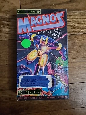Magnos The Robot Sealed VHS *Ultra Rare* 90s Anime Movie - Image 1 of 4
