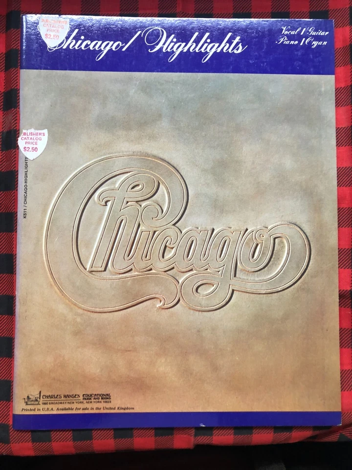 Chicago/Highlights Songbook - Image 1 of 1