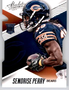 2014 Absolute Die Cut Senorise Perry Rookie RC Insert PWE Bears #110 - Picture 1 of 2