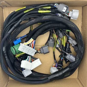 Engine Wiring Harness Compatible with Honda Civic Integra B16 B18 D16 OBD1 - Picture 1 of 6