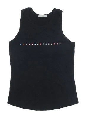 Marks and Spencer Women's Black Tank Top UK 16 — 第 1/4 张图片