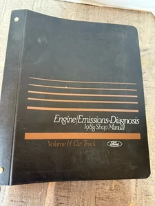 Motoren/Abgas/Diagnose 1988 Werkstatthandbuch - Bild 1 von 10