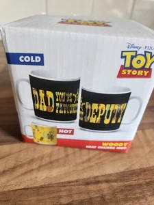 Toy Story Father's Day Mug - Woody Heat Colour Changing Paladone Disney Pixar - Picture 1 of 3