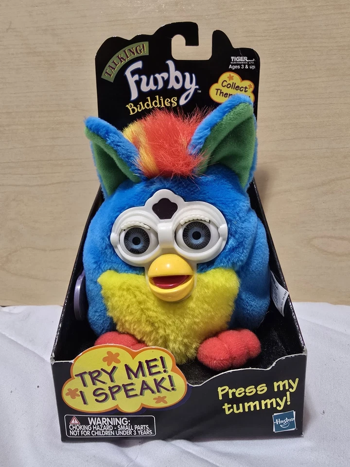1999 Hasbro Tiger электронный говорить Furby друзья модель 70-753 новый в коробке - Изображение 1 из 4