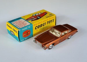 Corgi 1/43 diecast model 241 1960's Ghia L 6.4 in Copper *RARE COLOUR* - Picture 1 of 13