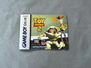 Game Boy Color Disney's Toy Story 2 Manual Only Excellent Shape Buzz Lightyear - Picture 1 of 4