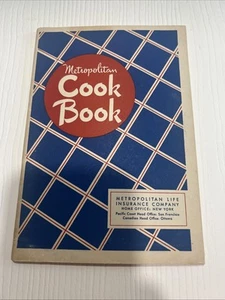 Metropolitan Cookbook︱ 1948︱Cook Book︱Vintage Cooking - Picture 1 of 5