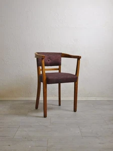 Armlehnstuhl Bauhaus Art Deco Gropius Bugholz Stuhl Schreibtischstuhl Holz - Bild 1 von 15