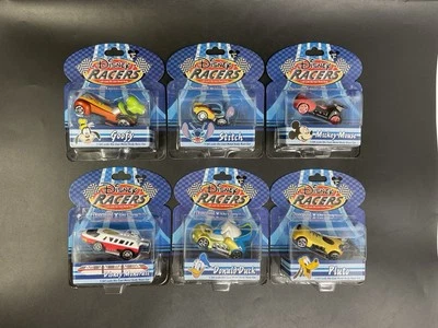 LOT OF 6 DISNEY WILD RACERS DIECAST 1:64 NEW & SEALED , Goofy Mickey Donald - Image 1 of 4