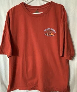 Newport Blue T-Shirt XXL Island Spirits Tiki Bar Open - Rum Savor the Flavor - Picture 1 of 7