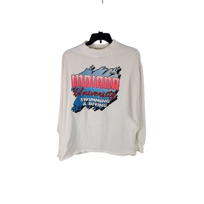 Vintage 90s Indiana Swimming and Diving long sleeve men's XL - Image 1 of 4