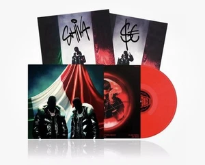 Sfera Ebbasta & Shiva SANTANA MONEY GANG LP Vinile Rosso Autografato Numerato - Bild 1 von 3