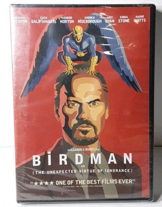 Birdman: The Unexpected Virtue of Ignorance (DVD 2014) Michael Keaton New Sealed - Bild 1 von 2