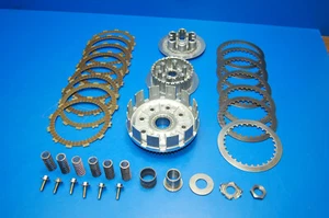 2002 02-08 CRF450R OEM CLUTCH PRIMARY DRIVE GEAR BASKET HUB DISC 22100-MEN-A00 - Imagen 1 de 19