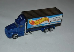 HOT WHEELS 1996 HAULER - HOT WHEELS TEAM RACING METALLIC BLUE LOOSE !! - Picture 1 of 5