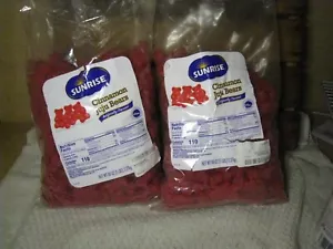 Sunrise 10 Pfund JuJu ZIMTBÄREN Gummi Süßigkeiten Leckerbissen Gummi Snack alte Lager TASCHEN - Bild 1 von 5