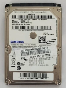 HM321HI, PN: HM321HI/SCC, FW: 2AJ10002, Samsung 320Gb 2.5" SATA HDD - Bild 1 von 2