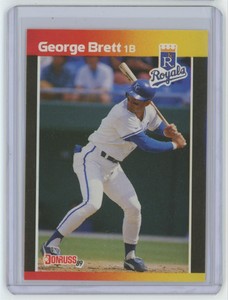 1989 Donruss George Brett . Kansas City Royals #204