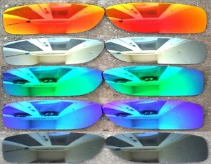 Lente de repuesto Galaxy para Oakley Double Edge OO9380 negro/azul/verde/plateado/rojo - Imagen 1 de 6
