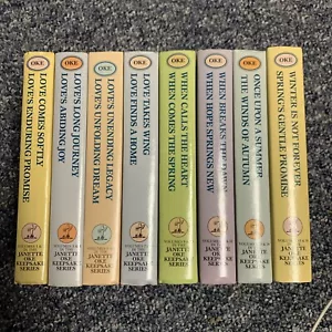 Janette Oke Complete KEEPSERIES Series In 8 Volumes (2 Books In Each) Guideposts - Bild 1 von 5