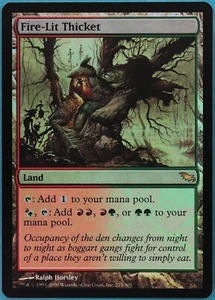 Fire-Lit Thicket FOIL Shadowmoor LP/EX Land Rare MAGIC - Picture 1 of 1