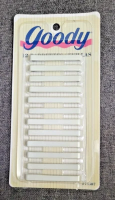 Corredores Goody Vintage 2" Stay-Tight White 1995 EE. UU. 73387 ¡Paquete sellado! Foto 1 de 4