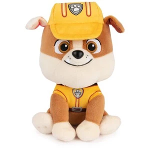 GUND Official PAW Patrol Rubble in Signature Construction Uniform Plush Toy 6" - Picture 1 of 8